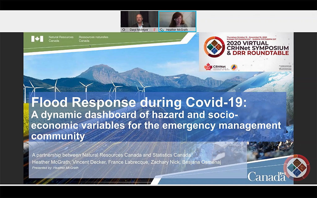 Flood Response during Covid-19: A dynamic dashboard of hazard and socio-economic variables for the emergency management community